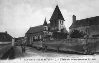 Carte postale La-Celle-Saint-Avant l'Eglise