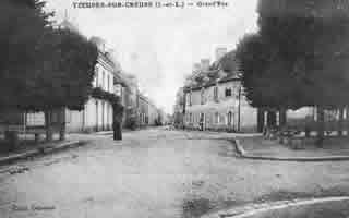 Carte postale d'Yzeures-sur-Creuse